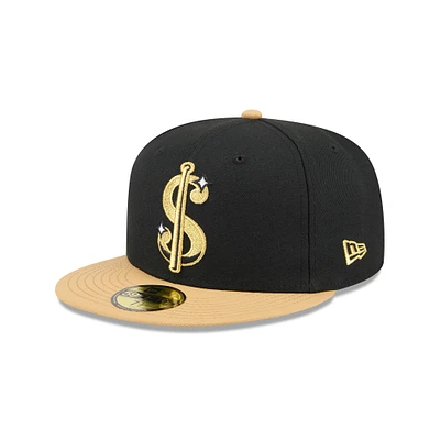 Men's New Era  Black Sacramento River Cats Theme Nights 59FIFTY Fitted Hat