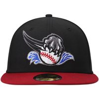 Men's New Era Black Sacramento River Cats Authentic Collection Team Alternate 59FIFTY Fitted Hat