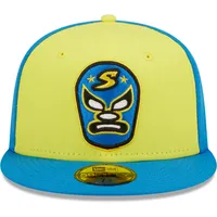 Casquette ajustée 59FIFTY Sacramento Dorados Copa De La Diversion New Era pour homme, jaune/bleu