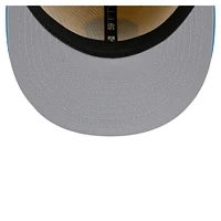 Men's New Era Yellow/Blue Sacramento River Cats Copa de la Diversión 59FIFTY Fitted Hat