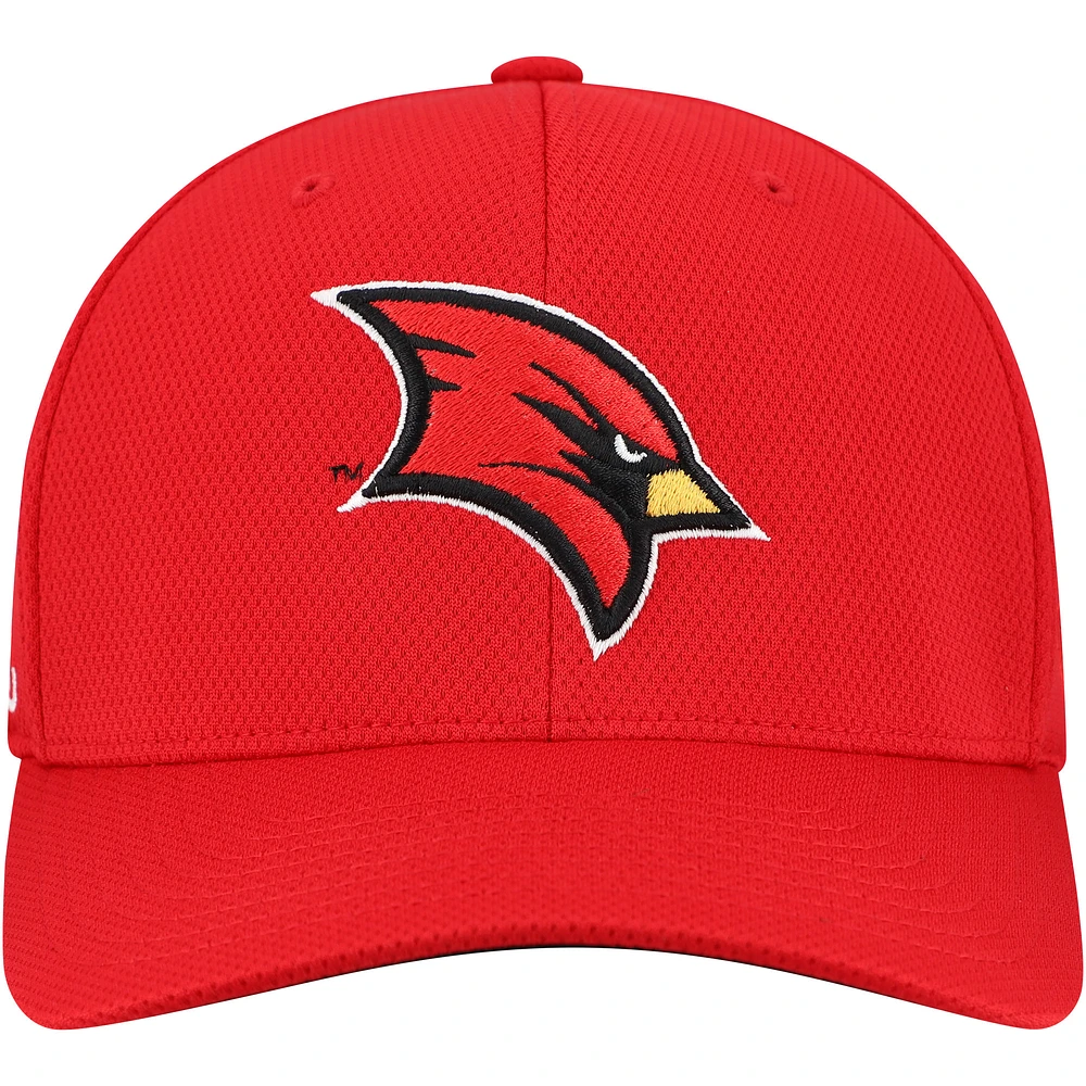 Casquette hybride Top of the World pour homme, rouge, Saginaw Valley State Cardinals Reflex Tech Flex