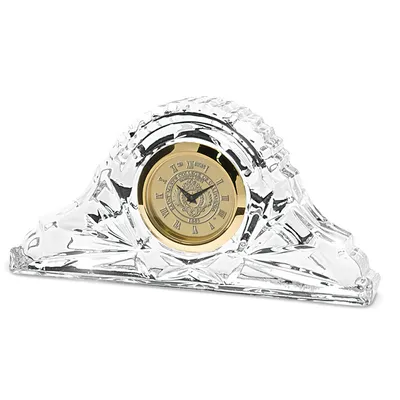 Saint Mary's Gaels Crystal Clock - Gold