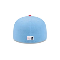 Men's New Era  Navy Salem Red Sox Theme Nights 59FIFTY Fitted Hat