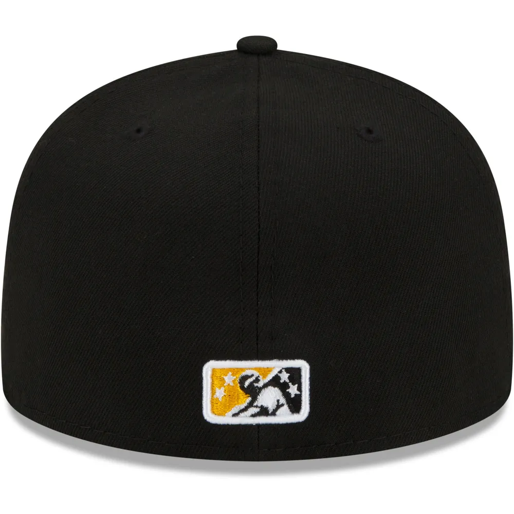 Casquette ajustée 59FIFTY pour homme noire Salt Lake Bees Authentic Collection New Era