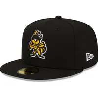 Casquette ajustée 59FIFTY pour homme noire Salt Lake Bees Authentic Collection New Era