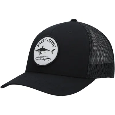 Salty Crew Bruce Retro Trucker Snapback Hat - Black