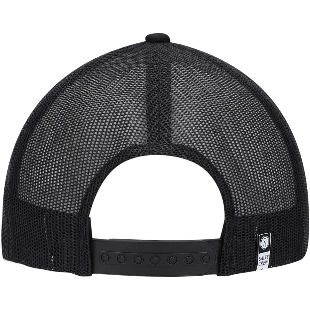 Casquette snapback Salty Crew Black Bruce Retro Trucker pour homme