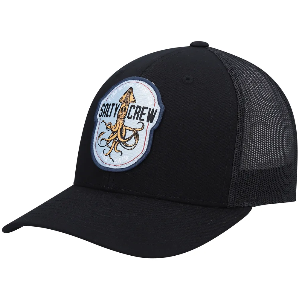 Casquette snapback Salty Crew noire Colossal Retro Trucker pour homme