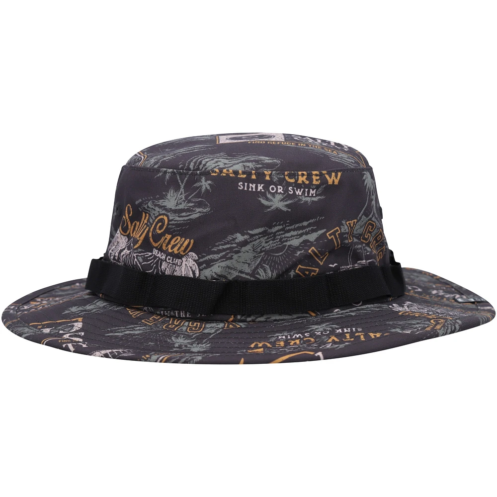 Men's Salty Crew Black Greatest Hits Bucket Hat