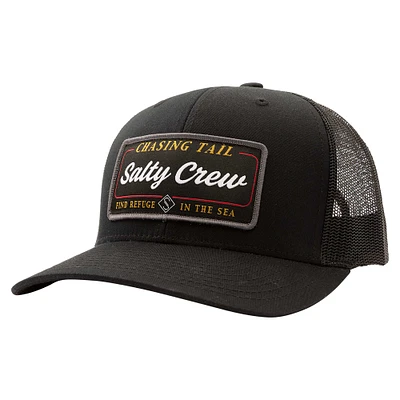 Casquette Snapback Salty Crew noire Salty Crew Tropics Trucker pour hommes