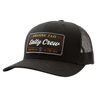 Men's Salty Crew Black Salty Crew Tropics Trucker Snapback Hat