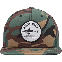 Men's Salty Crew Camo Bruce Snapback Hat