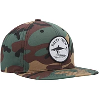 Men's Salty Crew Camo Bruce Snapback Hat