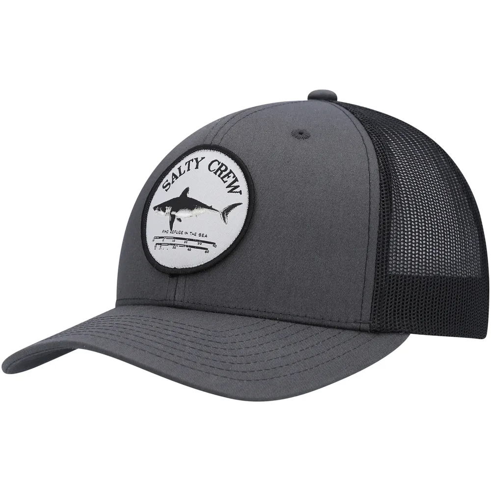 Casquette Snapback Salty Crew Charcoal/Black Bruce Retro Trucker pour homme