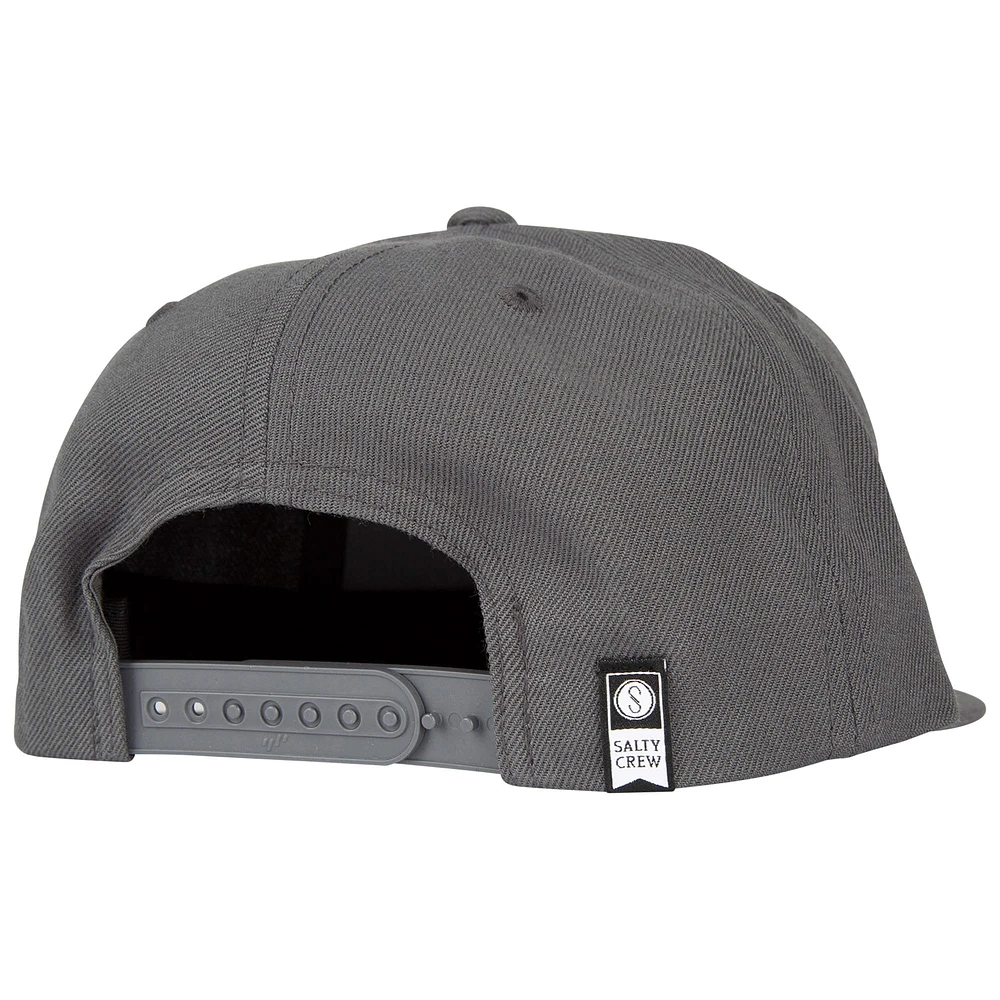 Men's Salty Crew Charcoal Cruiser Snapback Hat