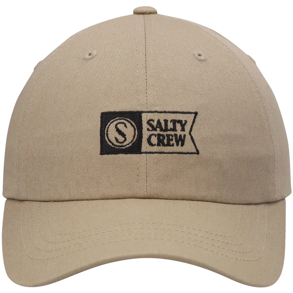 Men's Salty Crew Khaki Alpha Dad Adjustable Hat