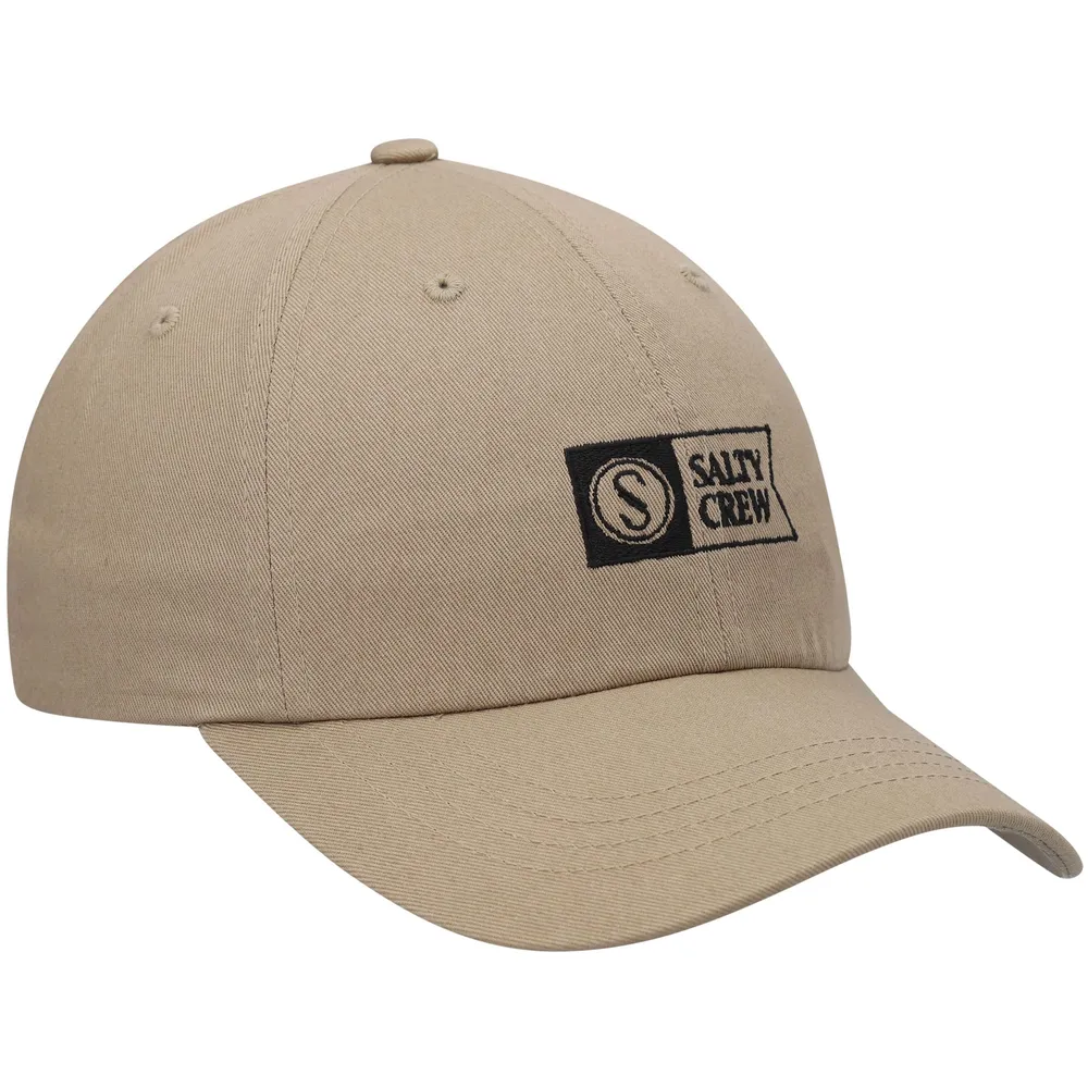 Men's Salty Crew Khaki Alpha Dad Adjustable Hat