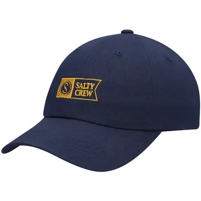 Casquette ajustable Alpha Dad Salty Crew bleu marine pour hommes