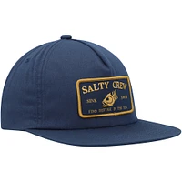 Men's Salty Crew Navy Fish Head Snapback Hat