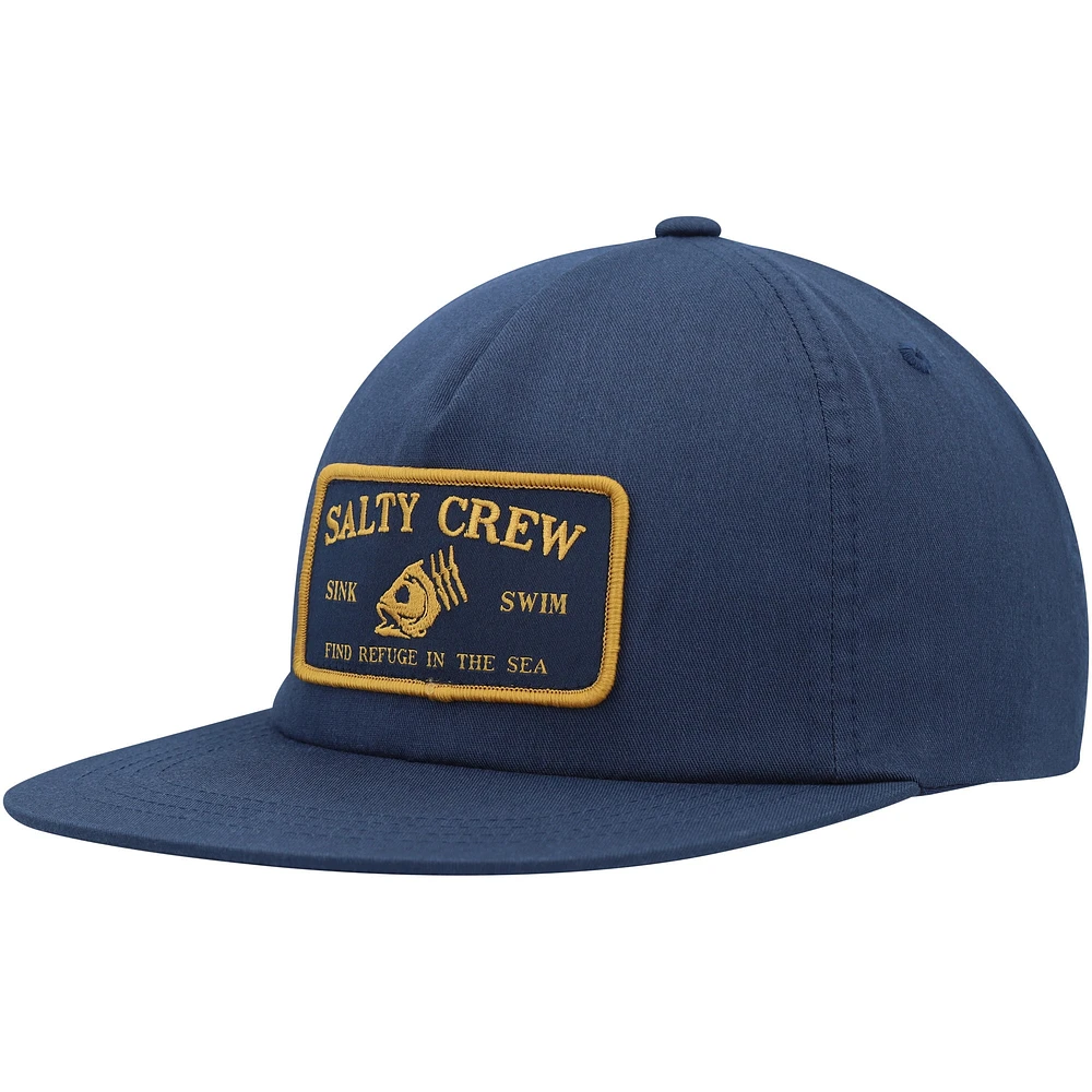 Casquette Snapback Salty Crew Marine Fish Head pour hommes