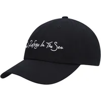 Women's Salty Crew Black Refuge Dad Adjustable Hat