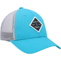 Casquette snapback rétro Salty Crew Sealine bleu/blanc pour jeunes