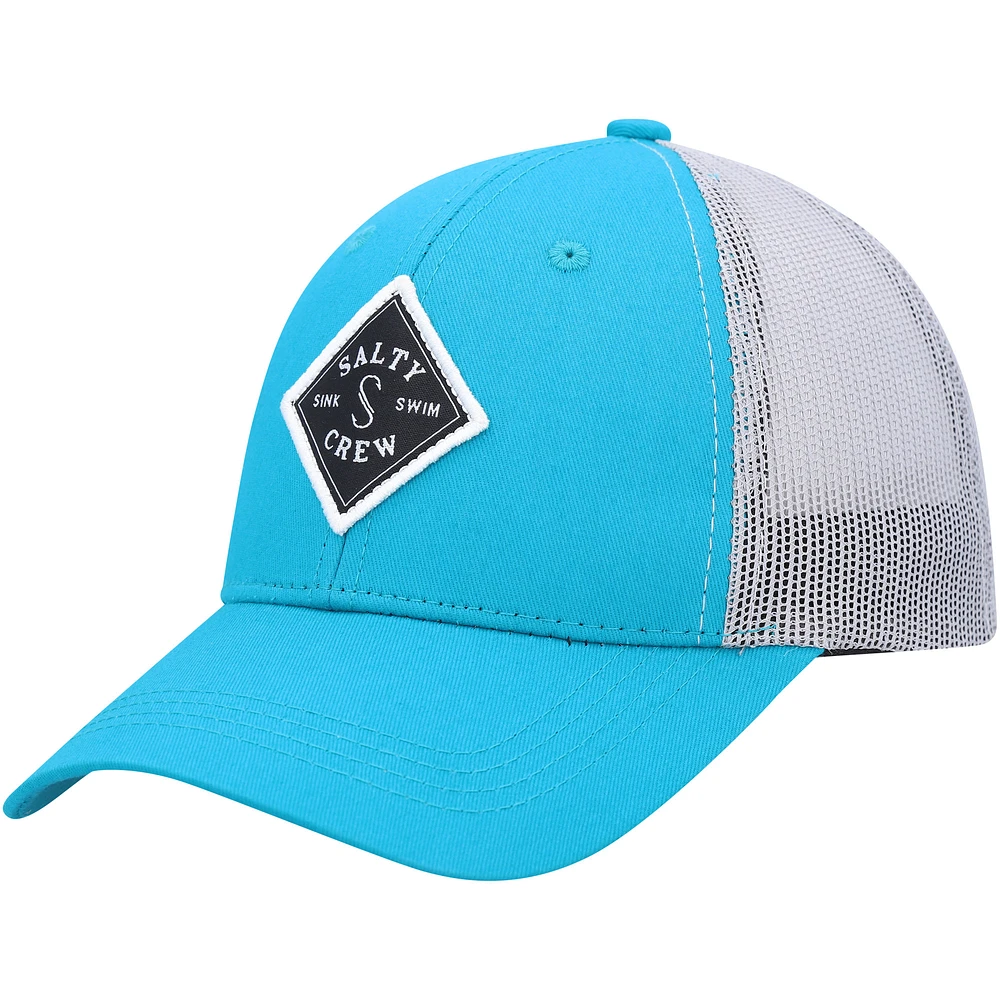 Youth Salty Crew  Blue/White Sealine Retro Trucker Snapback Hat