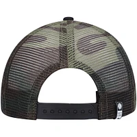 Casquette Snapback de camionneur rétro Salty Crew Camo Pinnacle pour jeunes