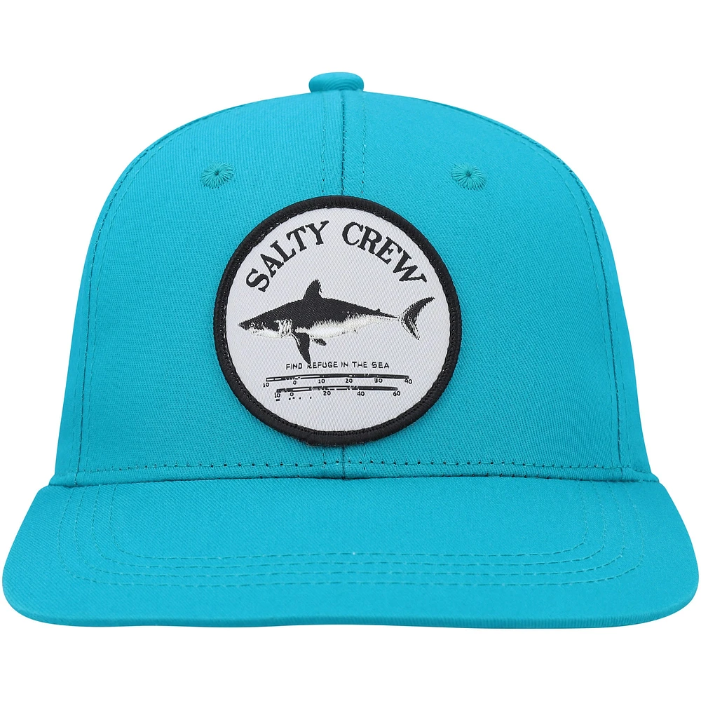 Youth Salty Crew Teal Bruce Snapback Hat