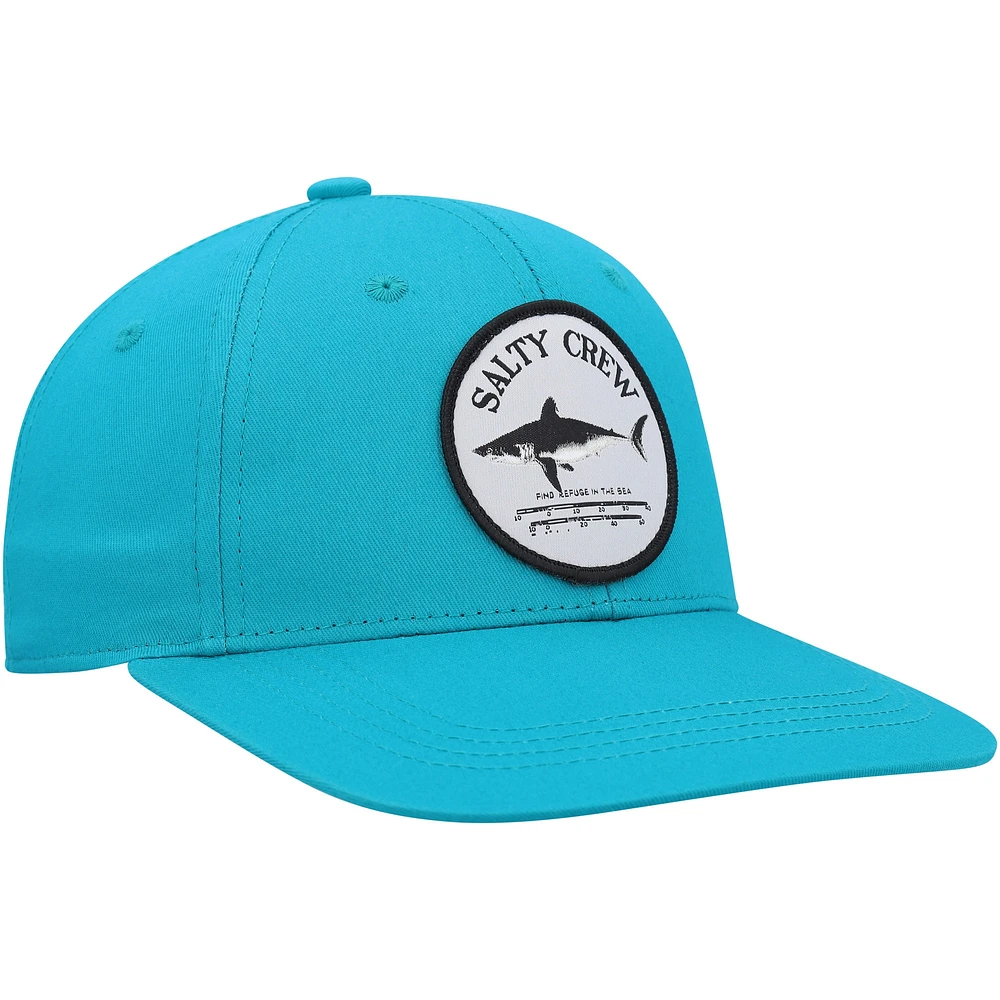 Youth Salty Crew Teal Bruce Snapback Hat