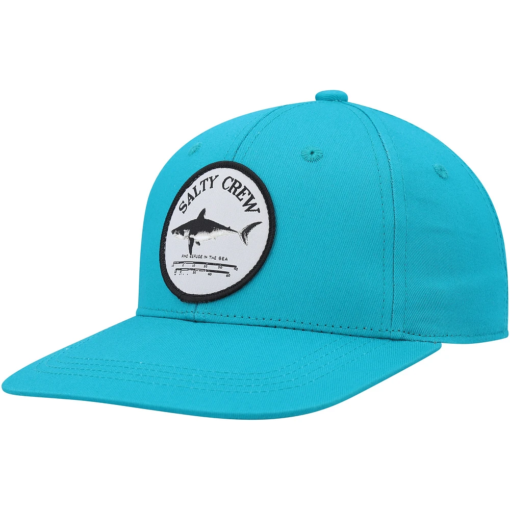 Youth Salty Crew Teal Bruce Snapback Hat