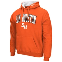 Men's Colosseum Orange Sam Houston State Bearkats Isle Pullover Hoodie