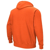 Men's Colosseum Orange Sam Houston State Bearkats Isle Pullover Hoodie