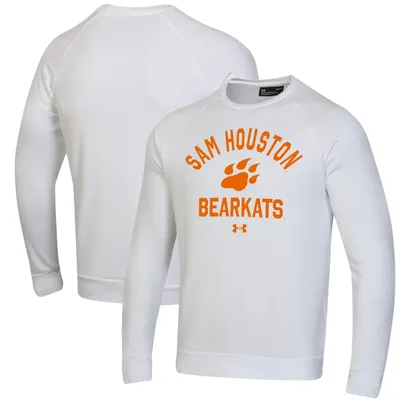 Sam Houston State Bearkats Under Armour All Day Fleece Pullover Sweatshirt - White