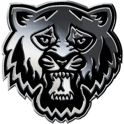 Sam Houston State Bearkats WinCraft Free-Form Alternate Logo Chrome Auto Emblem Decal