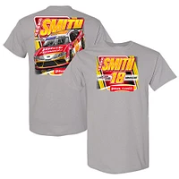 T-shirt Joe Gibbs Racing Team Collection Sammy Smith 2023 #18 Pilot/Flying J gris pour homme