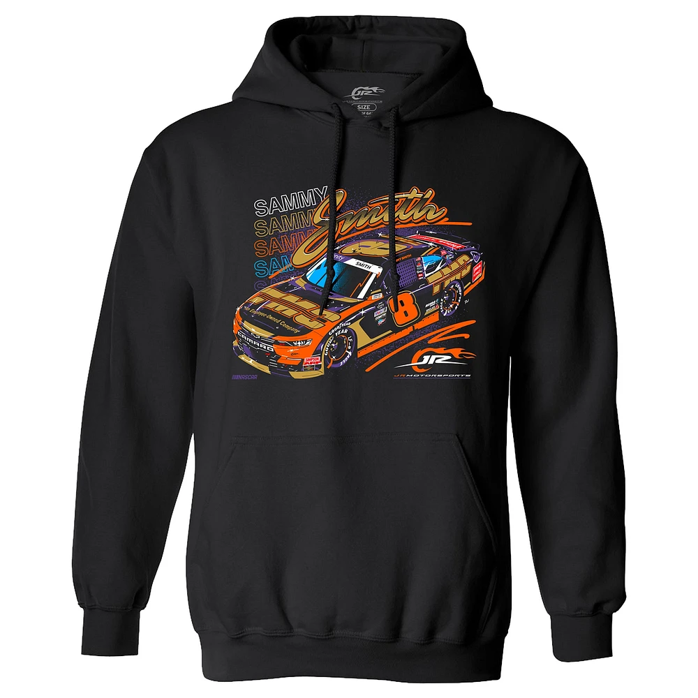 Men's JR Motorsports Official Team Apparel Black Sammy Smith Destination: Victory Lane Pullover Hoodie