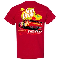 Men's  Red Sammy Smith Sun Drop Car T-Shirt