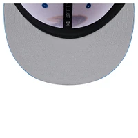 Men's New Era White/Blue San Antonio Missions Copa de la Diversión 59FIFTY Fitted Hat