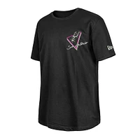 T-shirt phosphorescent noir New Era San Antonio Spurs