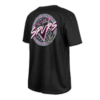 T-shirt phosphorescent noir New Era San Antonio Spurs