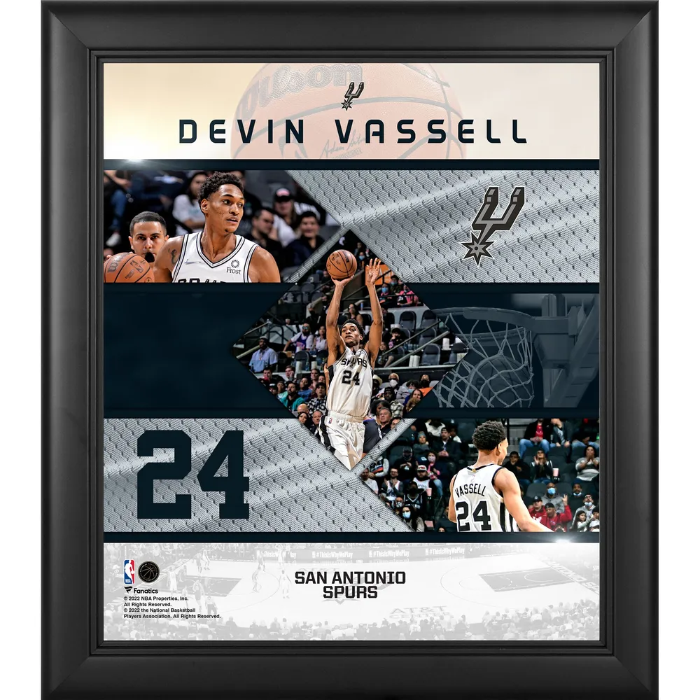 Lids Devin Vassell San Antonio Spurs Fanatics Authentic 10.5'' x