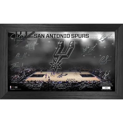 San Antonio Spurs Highland Mint 2022-23 Season 12'' x 20'' Signature Court Photo