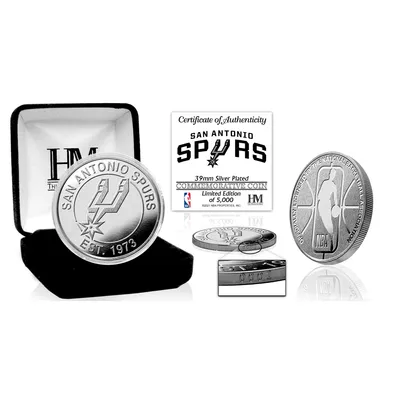 San Antonio Spurs Highland Mint Silver Mint Coin