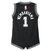 Infant Nike Victor Wembanyama Black San Antonio Spurs Swingman Player Jersey - Icon Edition