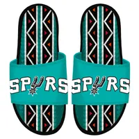 ISlide Black San Antonio Spurs 2022/23 City Edition Gel Slide Sandals