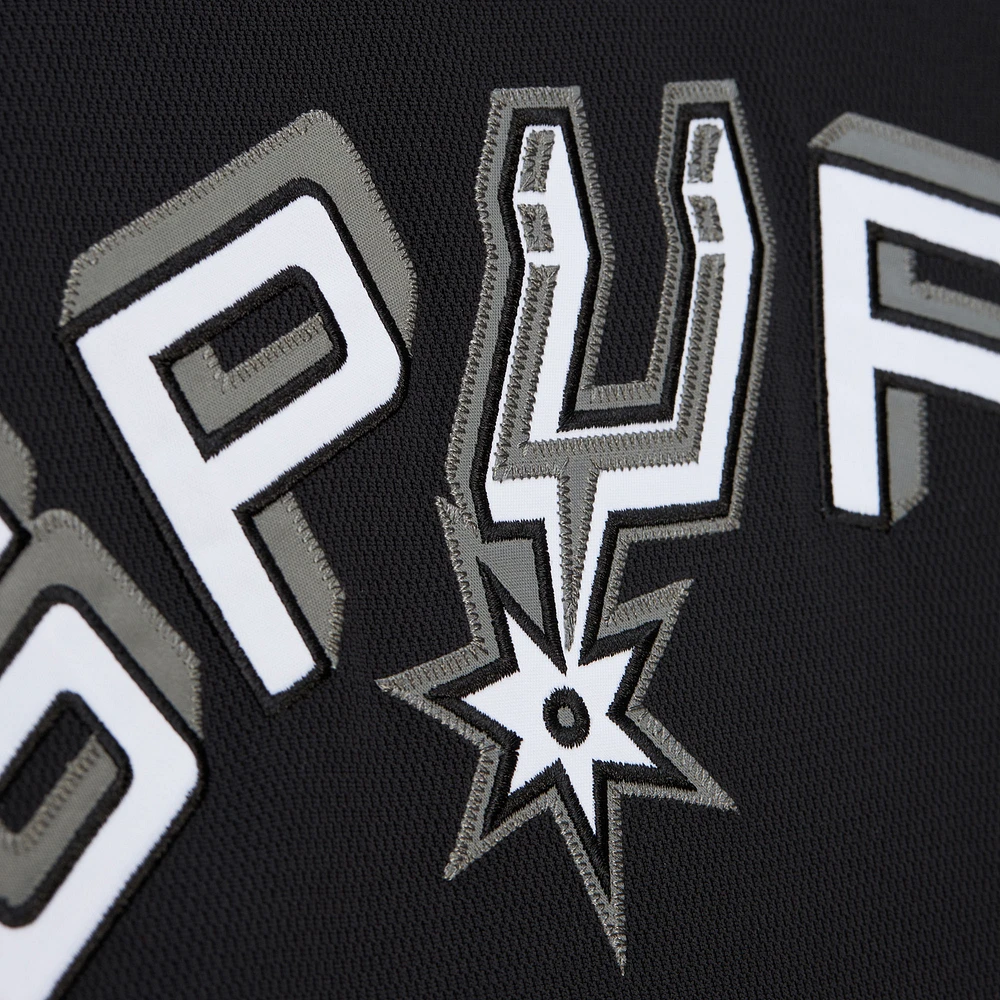 Maillot authentique noir Tim Duncan de Mitchell & Ness pour homme San Antonio Spurs 2000 NBA All-Star Game