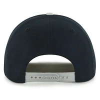 Men's '47 Black/Silver San Antonio Spurs Dropshadow Rope Hitch Adjustable Hat