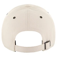Men's '47 Cream San Antonio Spurs Lunar Clean Up Adjustable Hat