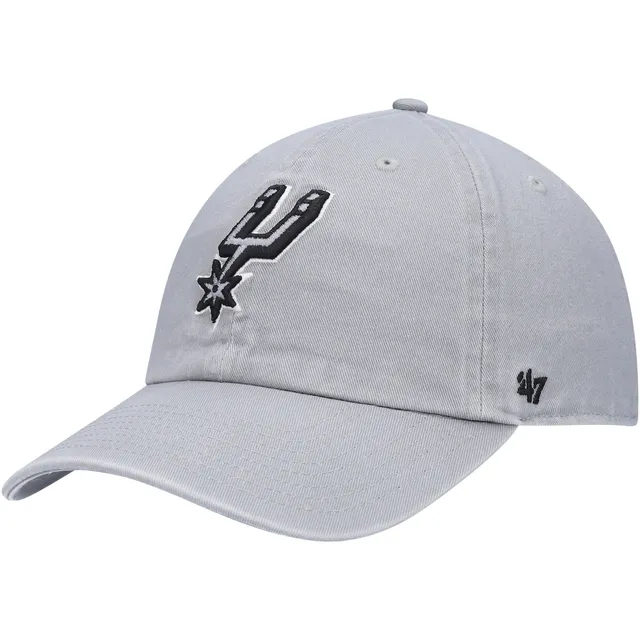 Men's San Jose Sharks '47 Black Alternate Logo Clean Up Adjustable Hat